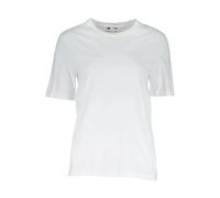 Gant, Homme, Tops, Blanc, Taille: XS Tee-shirt Blanc avec Logo