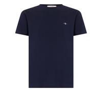 Gant, Homme, Tops, Bleu, Taille: L Piqué T-Shirt