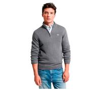 Gant Casual Half Zip Sweater Gris L Homme