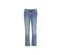 Gant - Jean Droit Coupe Courte Stretch - Femme - Jeans - Bleu - Taille: W31
