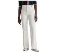 Gant - Jean Évasé Taille Haute - Femme - Jeans - Blanc - Taille: W25