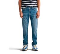 GANT Jean Slim pour Homme, Mid Blue Worn in, 31W / 32L