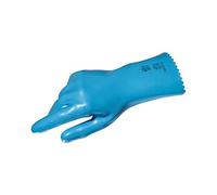 Paire de gants de ménage jersette 300 latex bleu taille - lot de 5 - 7 - mapa