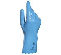 Mapa Gants Jersette 300 – Protection chimique en latex – Bleu – Taille 6