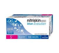 GANT JETABLE NITRILE BLEU BTE DE 100 TL