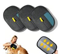 Gant Kiko Et Paco, Gant Anti-Poils Réutilisable Pour Animaux - écologique, Nettoie En Quelques Secondes, Double Face, Efficace Sur Canapé, Vêtements, Voiture, Chat & Chien, Lavable Et Durable (*3)