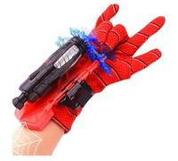 Original Cup® - Gant Spider Lance Toiles d'Araignée pour Enfants et Adultes - Lanceur de Fléchettes avec Ventouses - Déguisement de Super Héros Comics - Costume Cosplay pour Halloween