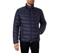 GANT Light Down Jacket Veste, Evening Blue, L Homme