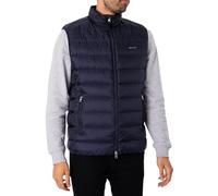 GANT Light Down Vest Gilet, Evening Blue, M Homme