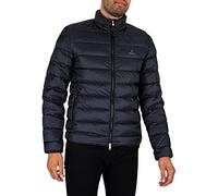 GANT Light DOWN Veste pour homme, noir, standard, Noir, XL