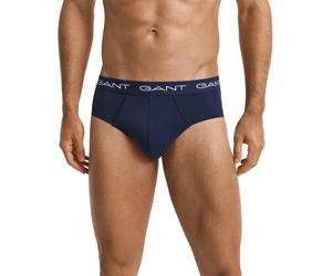 Gant Lot de 3 Boxers pour Homme, Bleu, M