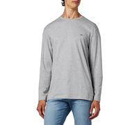 Gant LS Shirt À Manches Longues Reg Shield, Grey Melange, L Homme