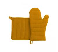 Gant + Manique Coton recyclé JONA Winkler Jaune Tournesol