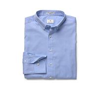 Gant Men's Diamond G Men's Cotton Light Blue Shirt In Size Xxl Light Blue