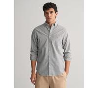 Gant Micro Check Poplin Shirt Milky Matcha S Male
