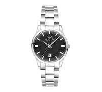 GANT Montre à affichage analogique noir / argent, Taille One Size