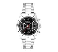 GANT Montre à affichage analogique rouge / noir / argent, Taille One Size