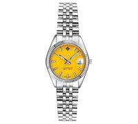 GANT Montre Femme Sussex Mini (28 mm) Cadran Jaune/Bracelet en Acier Inoxydable G181009