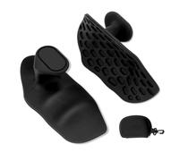 Gant Musculation Femme et Homme - Hand Grip Musculation Main Antidérapant pour Barre Traction Exterieur - Manique et Protege Main Ergonomique - Gants Sport Noir 1 Paire avec Boîte
