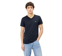 GANT Neck Shirt À Col en V Slim Shield, Black, XL Homme
