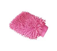 Gant nettoyant chenille Hippo-Tonic Rose 18x25 cm