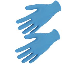 Gant nitrile Contact alimentaire Boîte 100 gants - SINGER - AUU4010 T10