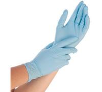 Gant nitrile CONTROL, L, poudré, bleu - Boîte de 100 gants