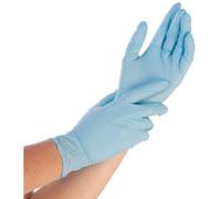 Gant nitrile EXTRA SAFE, M, sans poudre, bleu