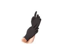 Franz Mensch Hygostar 27008 Safe Light Gants en nitrile non poudrés Noir XL