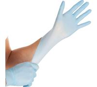 Gant nitrile HYGOSTAR "SAFE SUPER STRETCH" XL bleu 100 pièces