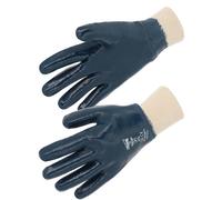 Gant nitrile tout enduit Enduction lourde Poignet tricot - SINGER - NBR1327 T8