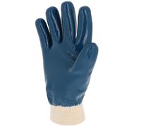 Gant nitrile tout enduit Enduction lourde Poignet tricot - SINGER - NBR327 T8