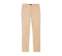 GANT O1. Satin Slack, Pantalon Femme, Marron (Dark Khaki 248), W34 (Taille Fabricant: 34)