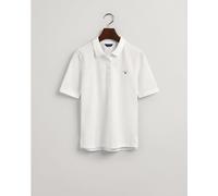 Gant Original Long Short-Sleeved Piqué Polo 110 BLANC 10 (S) Female