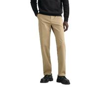 GANT Chinos sergé régulier Pantalon, Kaki foncé, 31W x 32L Homme