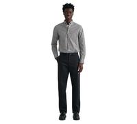 GANT Chinos sergé régulier Pantalon, Noir, 42W x 32L Homme