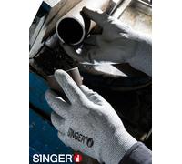 Singer Gants PEHD PHD135PU – Protection coupure, paume enduite de polyuréthane