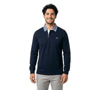 GANT Polo manches longues 2004082 Bleu Taille M Homme