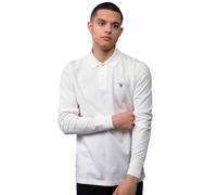 Gant Polo À Manches Longues En Coton Pour Homme Col Casual Piqué
