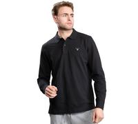 Gant Polo À Manches Longues En Coton Pour Homme Col Casual Piqué