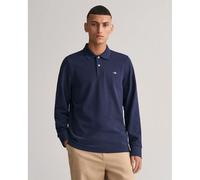 Gant Polo Reg Shield Rugger Manches longues Bleu XL Homme