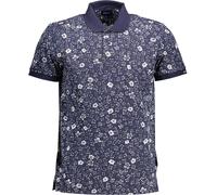 GANT Polo bleu 2 boutons broderie logo manches courtes : Taille - S Taille : S