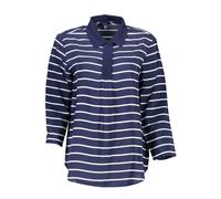 Gant - Polo Bleu en Viscose pour Femmes - Femme - Tops - Bleu - Taille: 36 FR