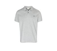 GANT Polo REG SS à manches courtes en piqué Shield Regular Grey Melange 3XL Homme