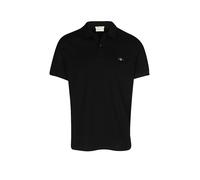 GANT Polo REG SS manches courtes Shield en piqué – Regular – Noir XXL Homme