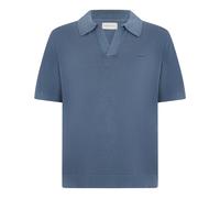 Gant - Polo Manches Courtes Sunfaded - Homme - Tops - Bleu - Taille: XL