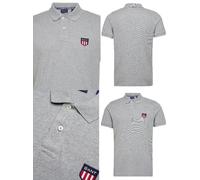 GANT Polo Shirt Retro Shield Polo Hemd Pique Logo T-Shirt Top Polo Shirt XL
