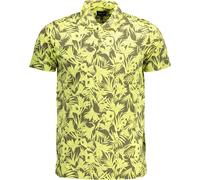 GANT Polo vert citron avec motif de feuilles : Taille - S Taille : S