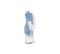 GANT DELTA PLUS BLANC TRICOT 100% POLYAMIDE - PICOTS PVC 1 FACE JAUGE 13 -PM1600 T9