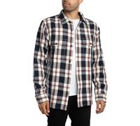 GANT Pour des hommes Surchemise à carreaux en sergé épais, Multicolore